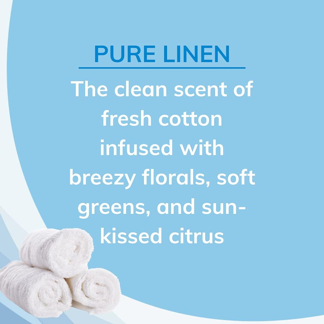 Citrus Magic Odor Absorbing Solid Air Freshener, Pure Linen, 8-Ounce, Pack of 3