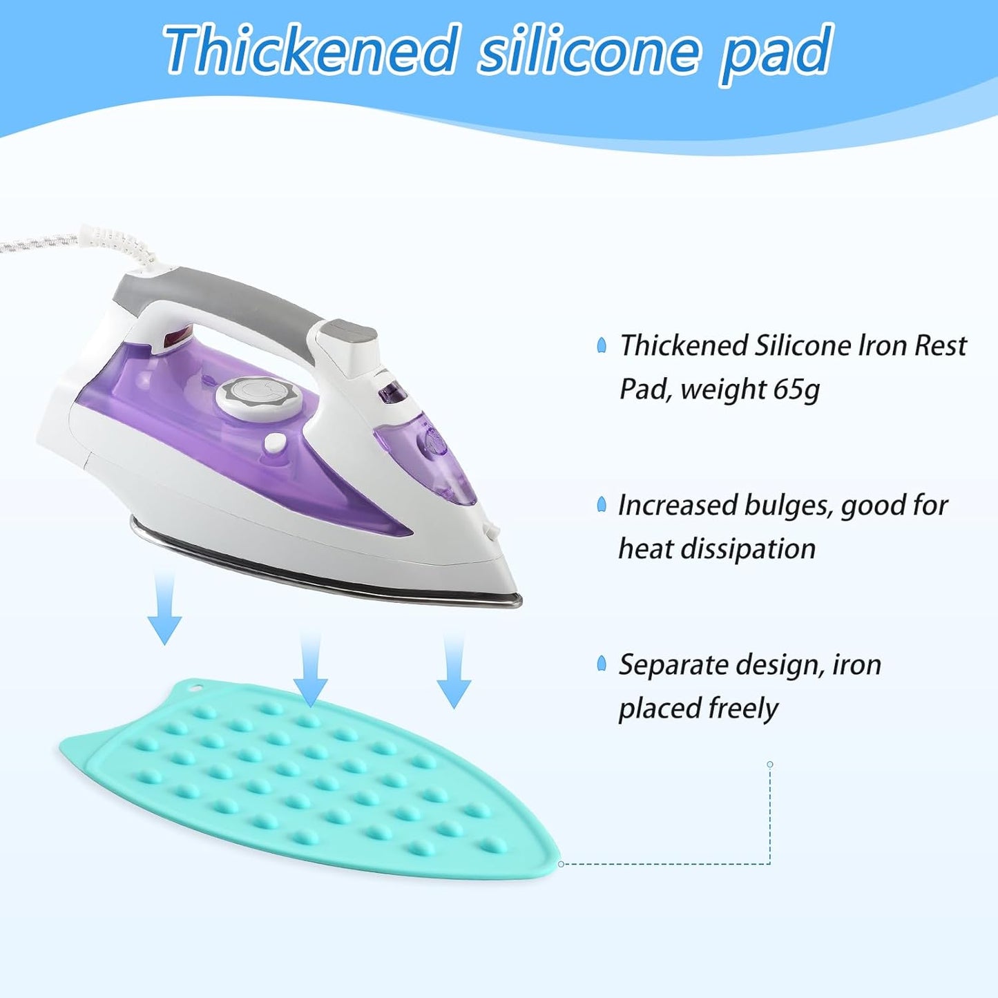 Pink Floral Strawberry Hearts Ironing Mat for Table top Portable Ironing Pad Blanket for Washer Dryer Countertop Travel