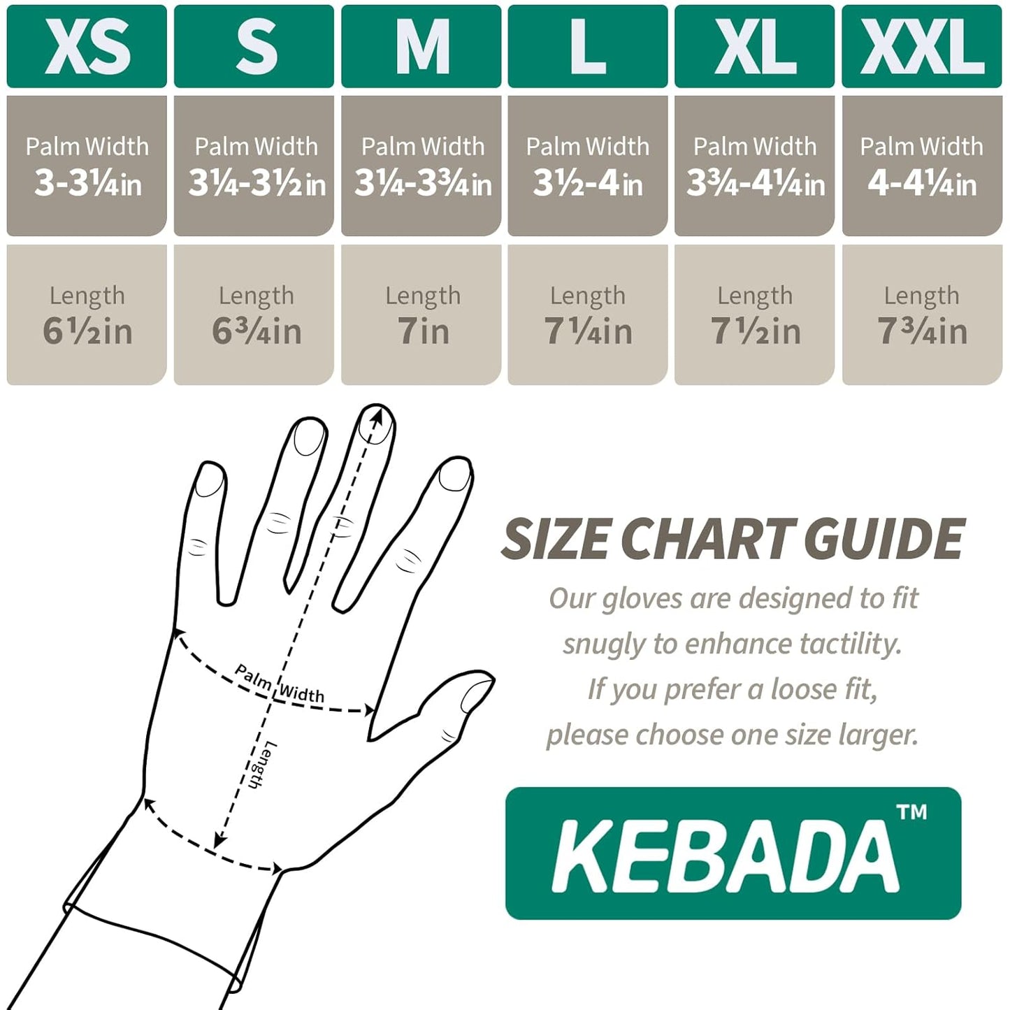 Kebada W1 Work Gloves for Men and Women, 12 Pairs Touchscreen Safety Gloves with Grip, PU-Coated, Ideal for Light & Medium Duty Tasks, White, XX-Large