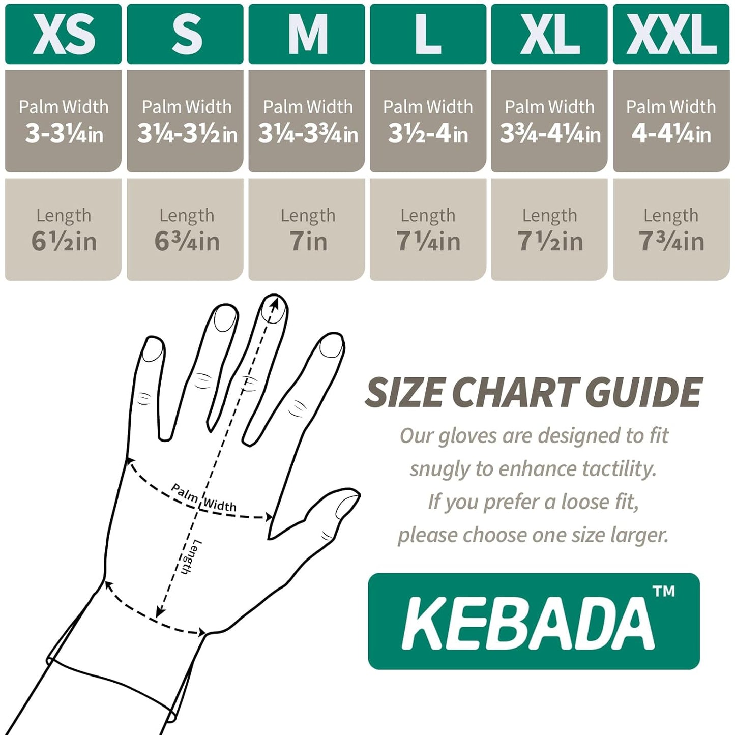 Kebada W1 Work Gloves for Men and Women, Touchscreen PU Coated Gloves with Grip, 50 Pairs Bulk Pack, Ideal for Warehouse Package Handling, Construction, Gardening, Green Large