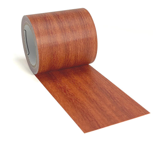 MATCH 'N PATCH Realistic Wood Grain Repair Tape - Durable Multi-Use Adhesive Tape for Furniture, Floors, Cabinets, Windows, Doors, RV, Home Decor & DIY Projects - Red Oak, 2.25 inch x 15 feet