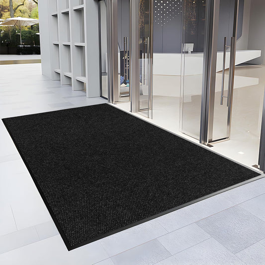 2′ x 63′ Front Door Mat Indoor Outdoor Entrance, Commercial Floor Mat Heavy Duty Dirt Trapper Entryway Doormat, Custom Size Non Slip Rubber Backing Welcome mat, Door Mat for High Traffic Area