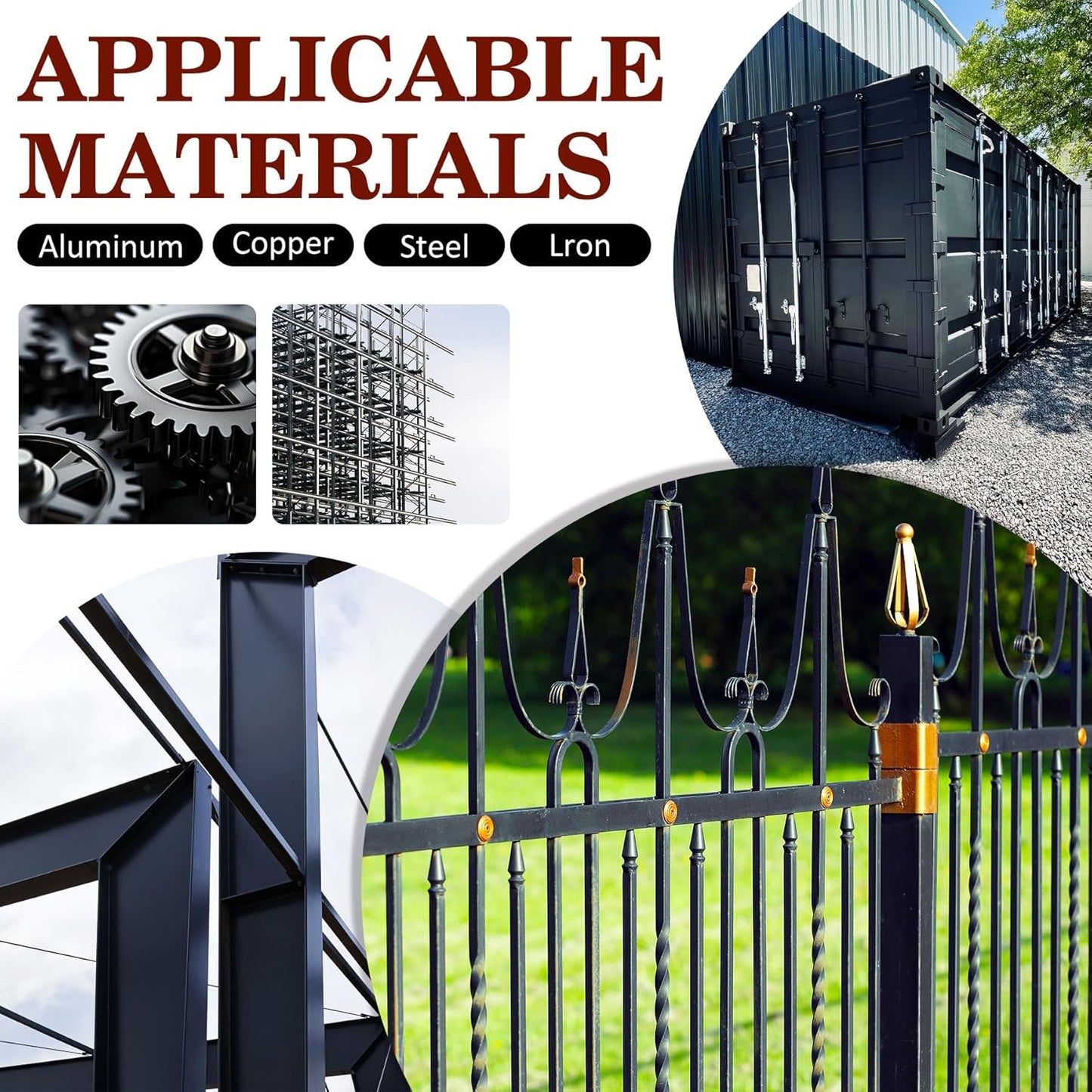 Rust Converter for Metal - Black Metal Primer and Rust Remover, Reformer ＆ Encapsulator, Long-lasting Anti-Rust Effect, Inhibitor Paint for Cars and Various Surfaces - 16 fl. oz