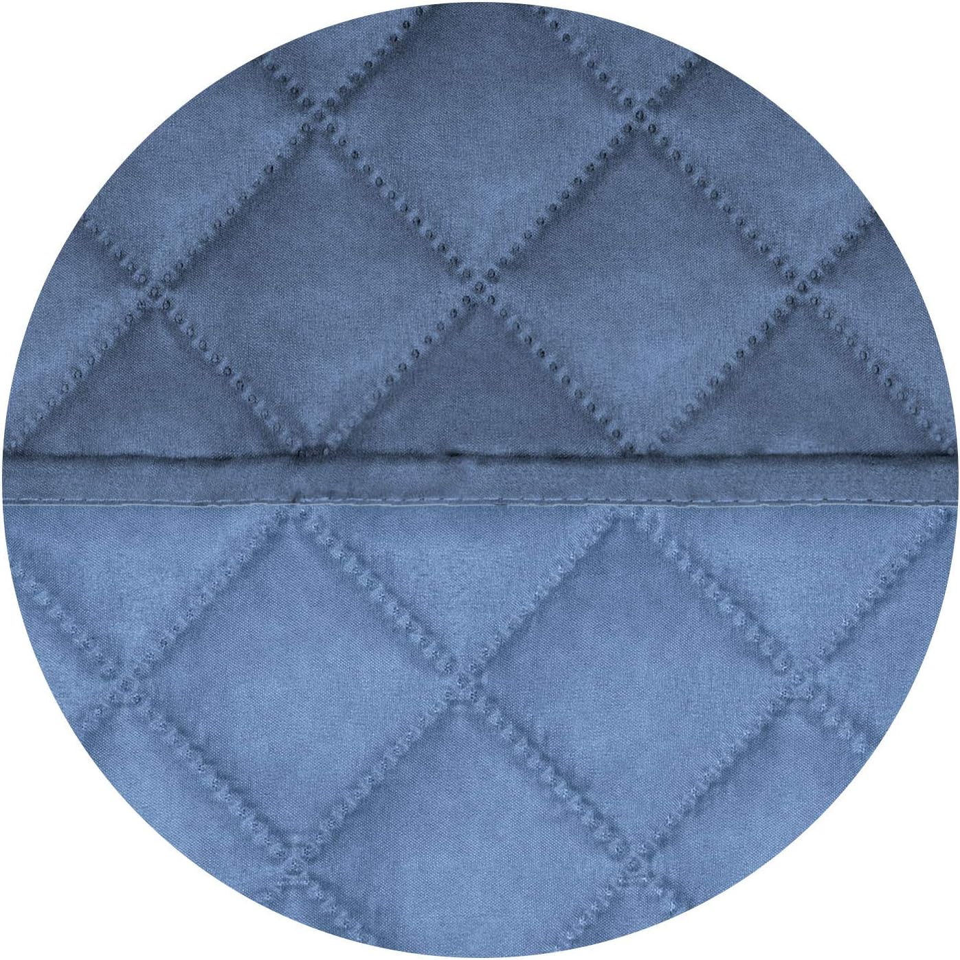 PureFit Reversible Quilted Sofa Cover, Water Resistant Slipcover Furniture Protector, Washable Couch Cover with Non Slip Foam and Elastic Straps for Kids, Pets (X Large, DarkBlue/LightBlue)