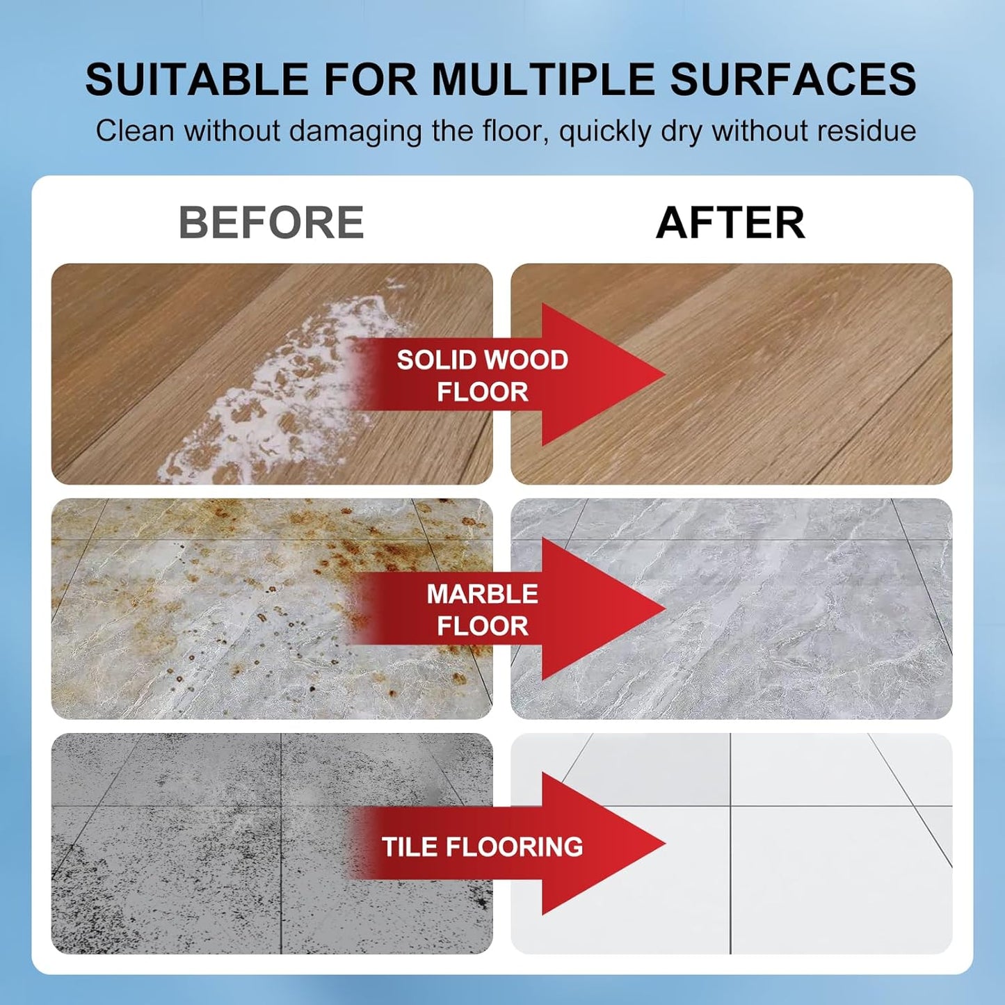 10 Bottles Compatible with Tineco Cleaning Solution Pet 500ml Per Bottle Lavender Scents and Orange Scents Floor Cleaner Compatible with All Robot Vacuums with Mopping and Cordless Wet/Dry Vacuum