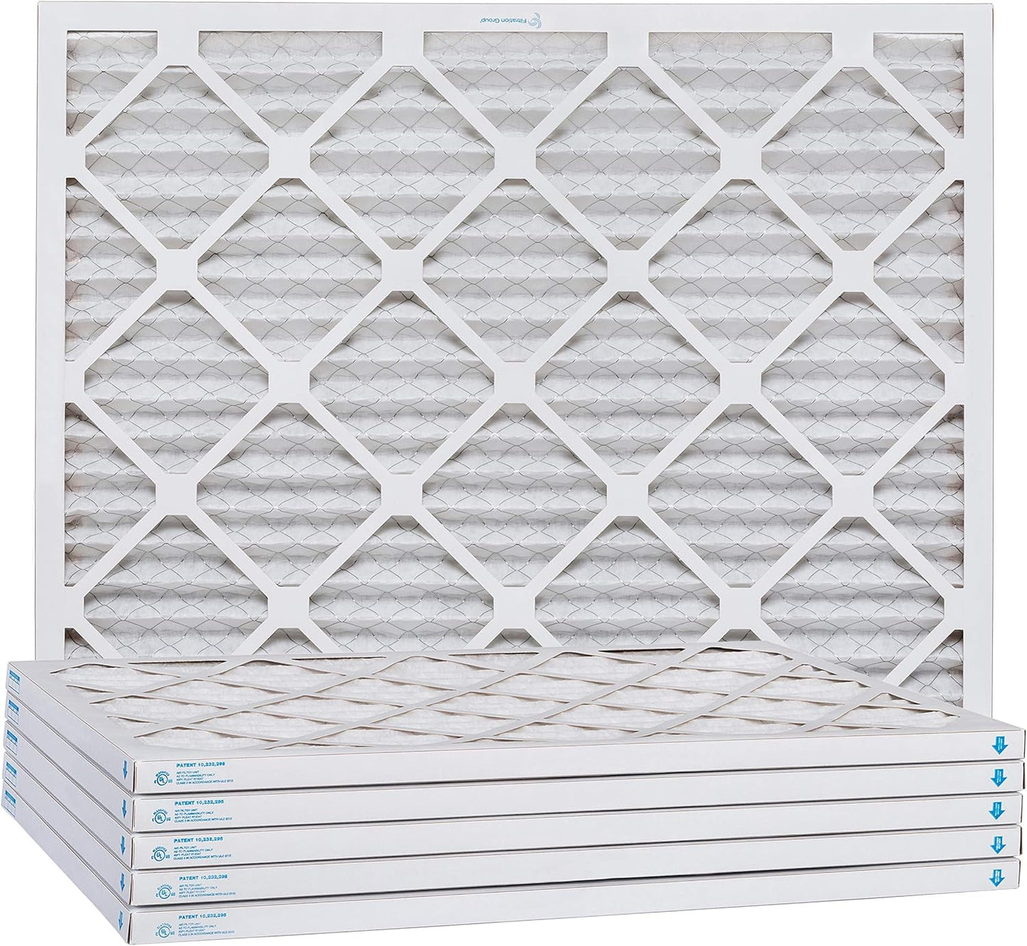 Aerostar 14x22x1 MERV 11, Pleated Air Filter, 14x22x1, Box of 6, Made in the USA